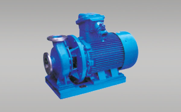 Horizontal single stage chemical pump