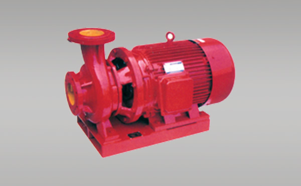 Horizontal single-stage fire pump