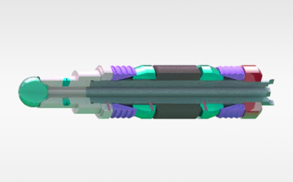 Rolling fracturing plug bridge plug